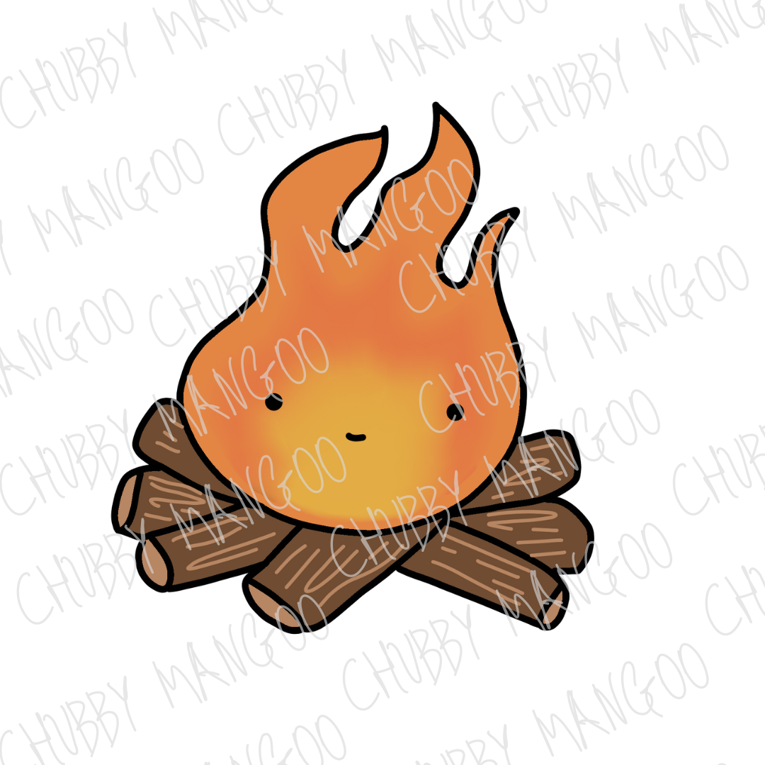 Campfire Carrie Sticker