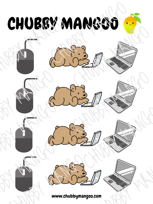 Online Bear Stickers